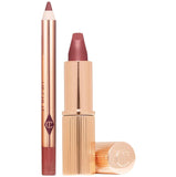 Mini Pillow Talk Lipstick & Liner Set- Pillow Talk Medium