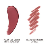 Mini Pillow Talk Lipstick & Liner Set- Pillow Talk Medium
