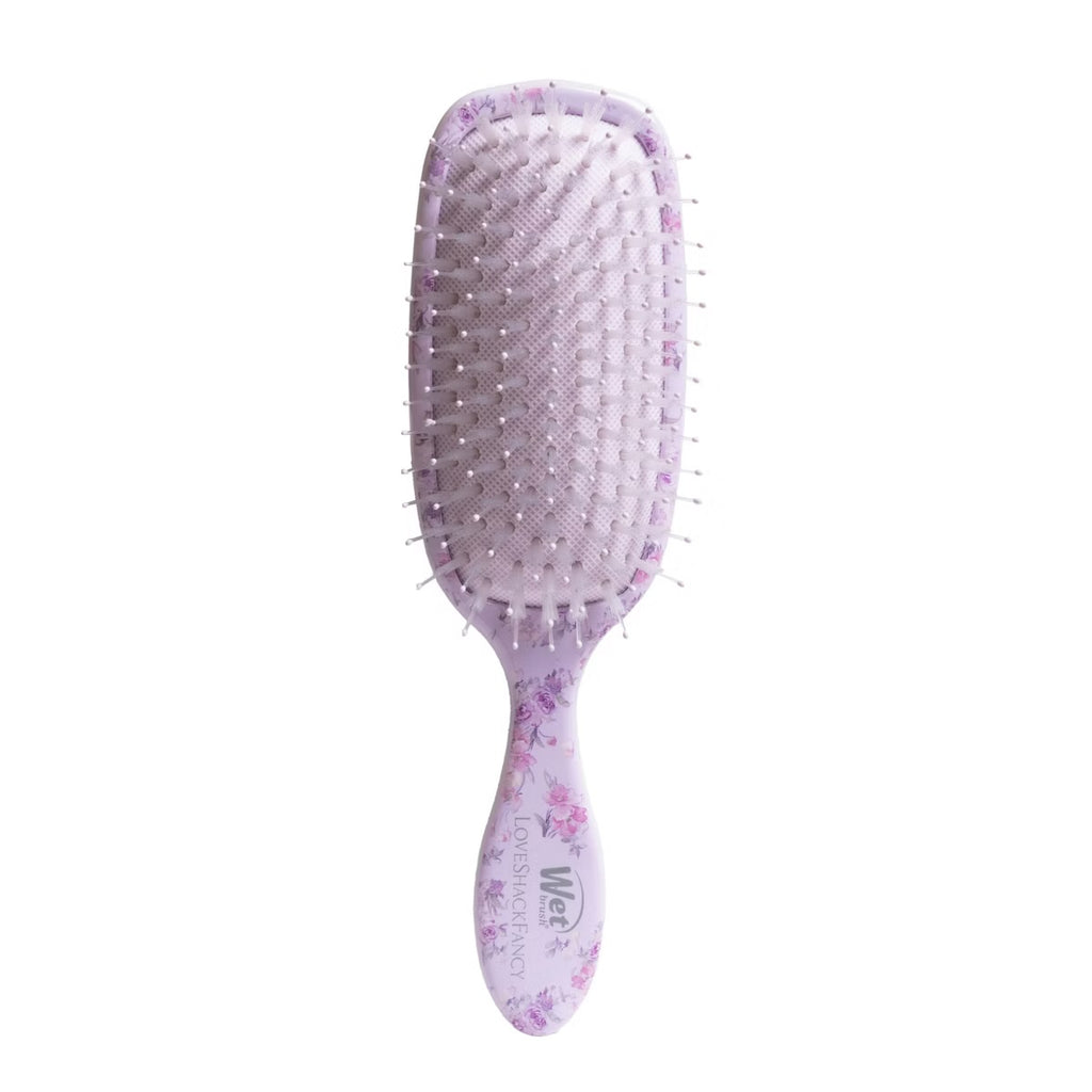 LoveShackFancy x Target – WetBrush Happy Thoughts Shine Enhancer Brush Hibiscus
