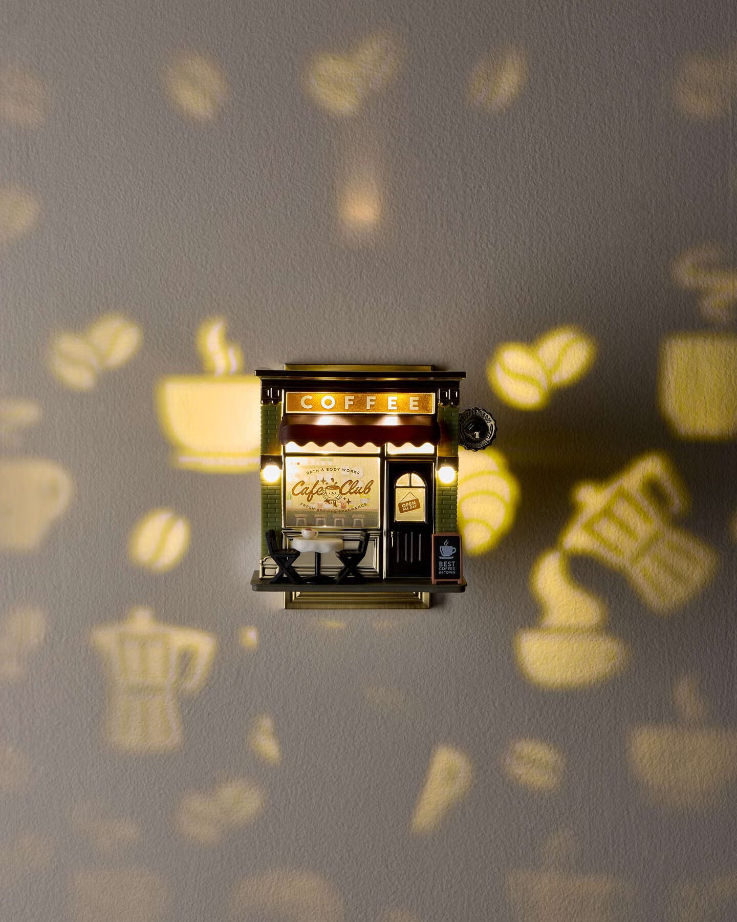 Coffee Shop Projector Nightlight