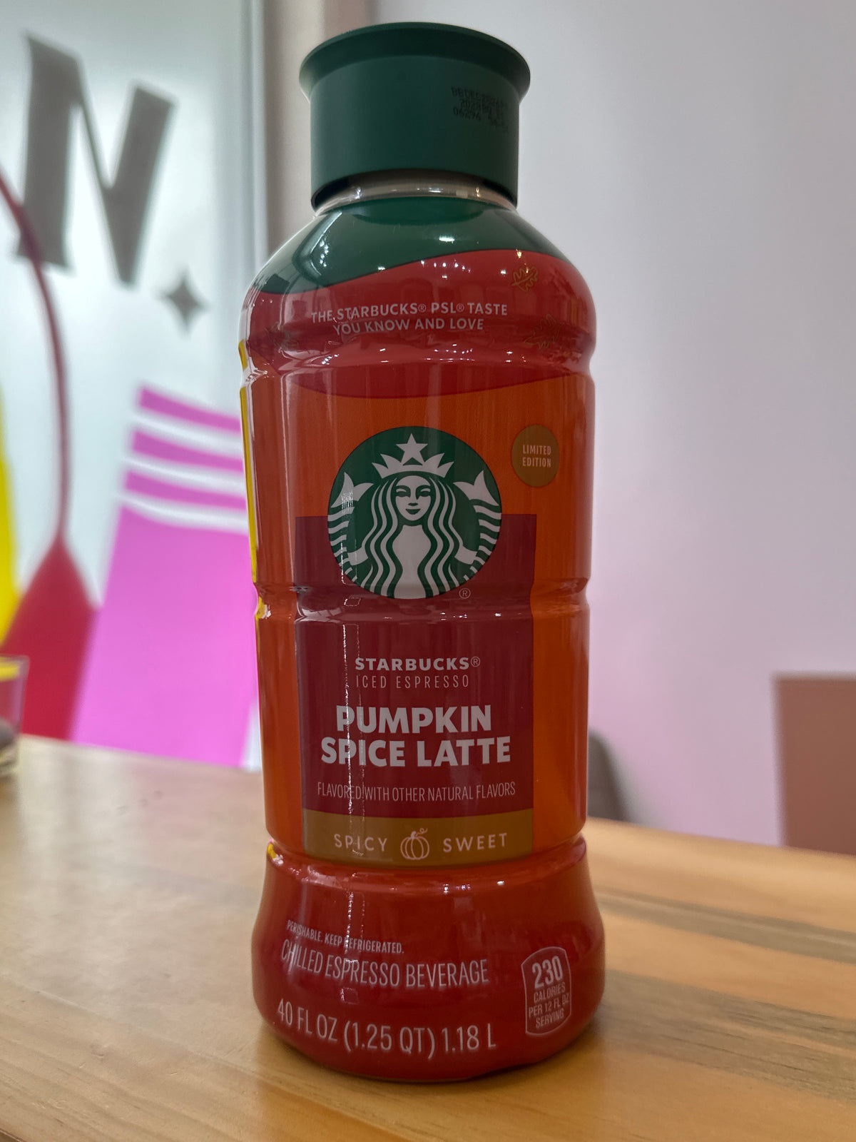 Pumpkin spice latte Starbucks