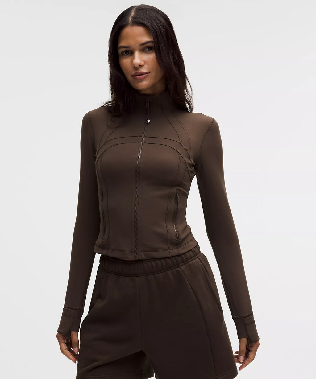 Define Cropped Jacket Nulu - Walnut Crunch