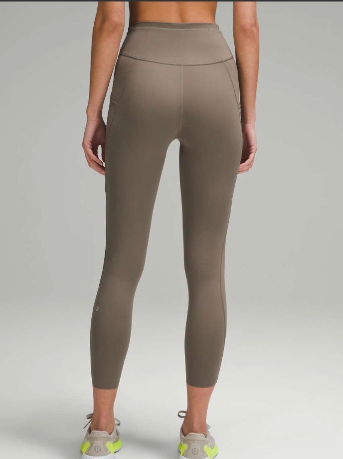 Lululemon Fast and Free High-Rise Tight 25” Pockets