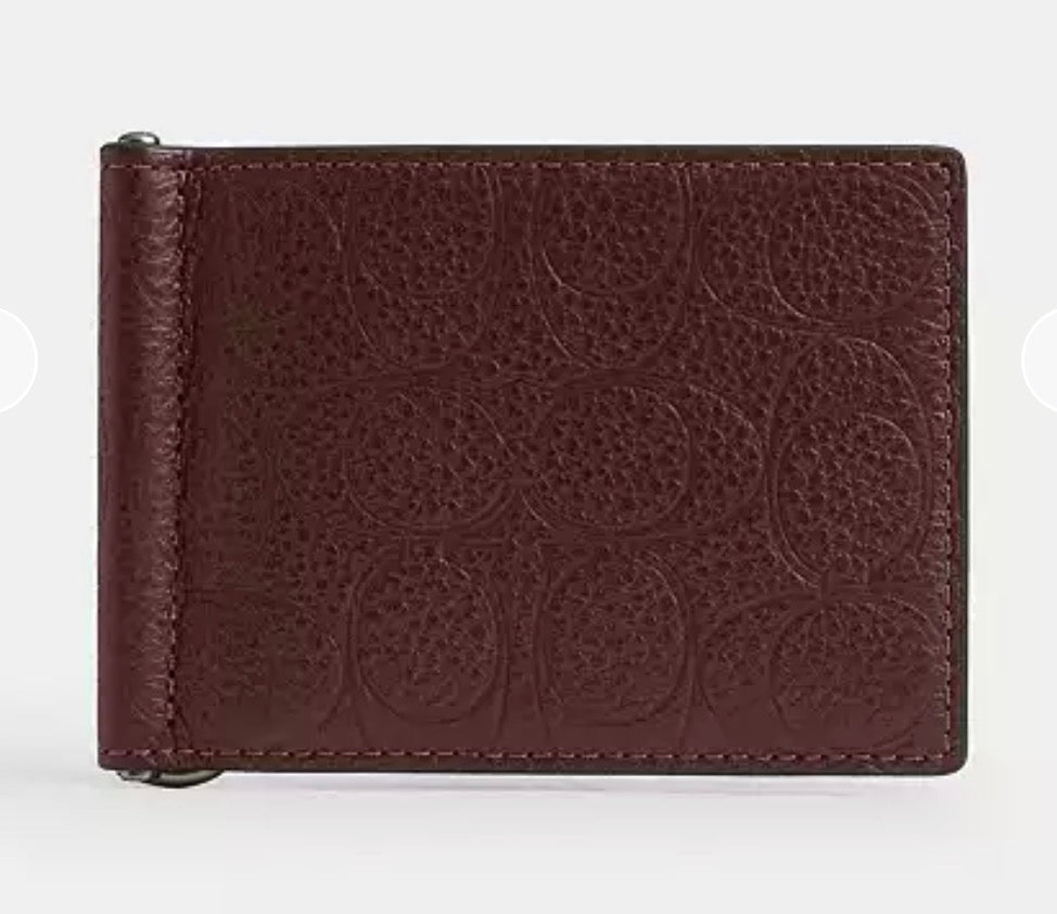 Slim Money Clip Billfold Wallet