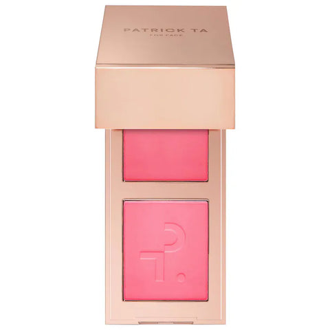 PRE-ORDEN Mini Major Headlines Double-Take Crème & Powder Blush Duo- She’s That Girl