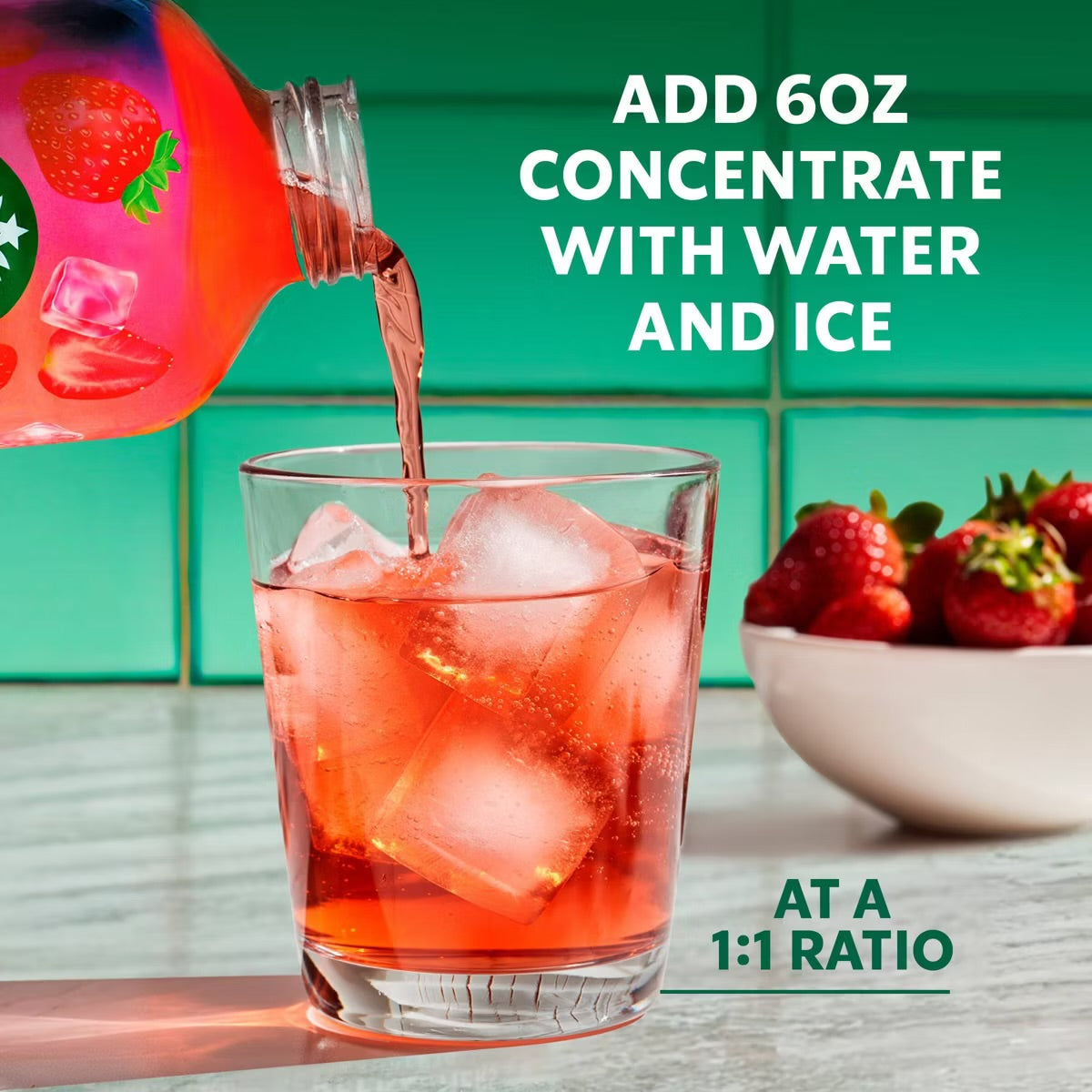 Refreshers Strawberry Acai Concentrate - 32 fl oz