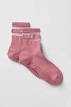 Women's Pulse Grip Sock Pink Wild Rose