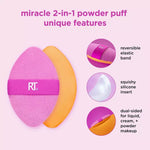 Miracle 2-In-1 Dual Sided Powder Puff