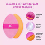 PRE-ORDEN Miracle 2-In-1 Dual Sided Powder Puff