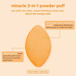 PRE-ORDEN Duo Miracle 2-In-1 Dual Sided Powder Puff