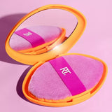 Miracle 2-In-1 Dual-Sided Powder Puff + Travel Case