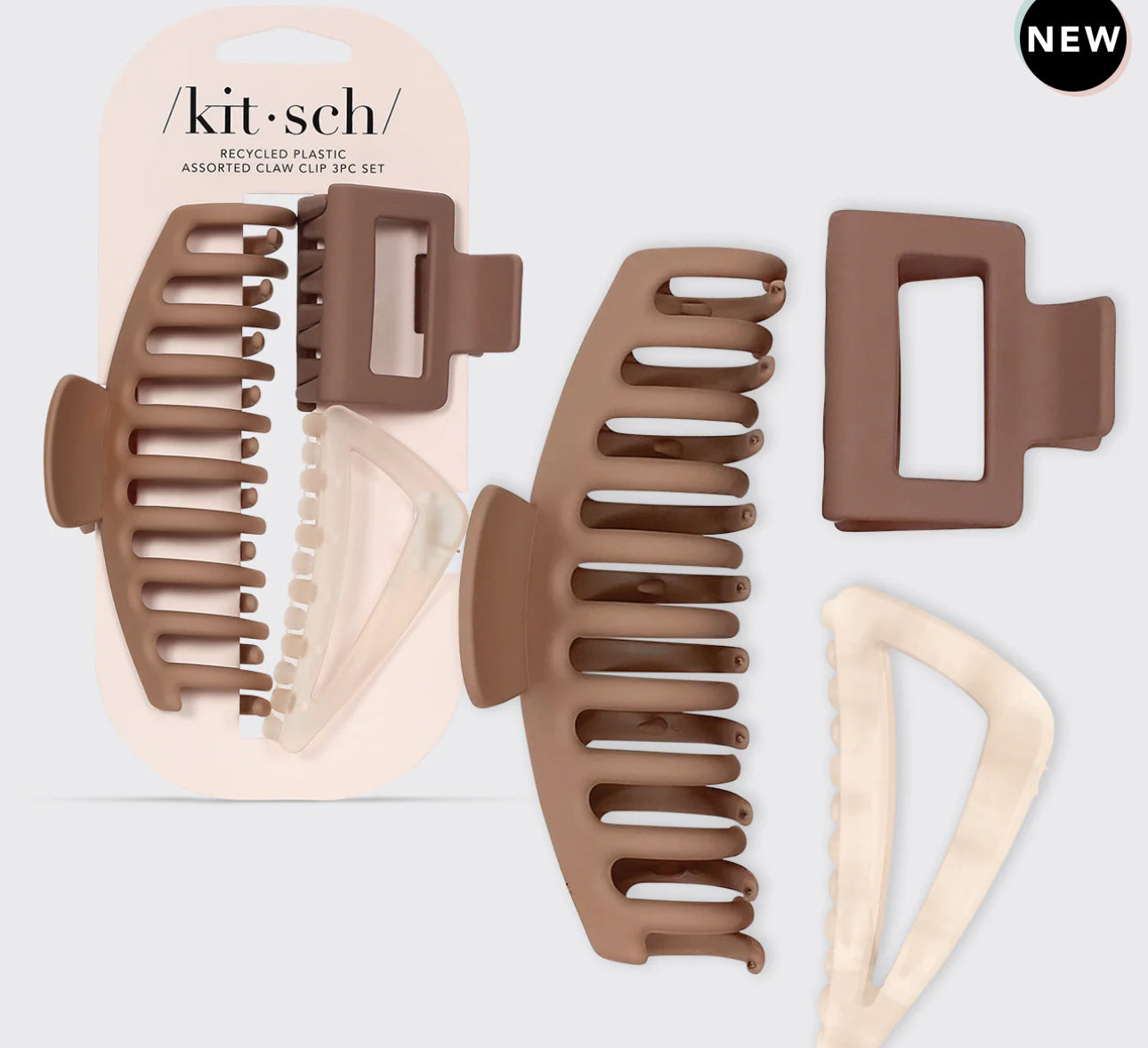 Pinza Neutro Surtido 3pc - Pinza Sobredimensionada