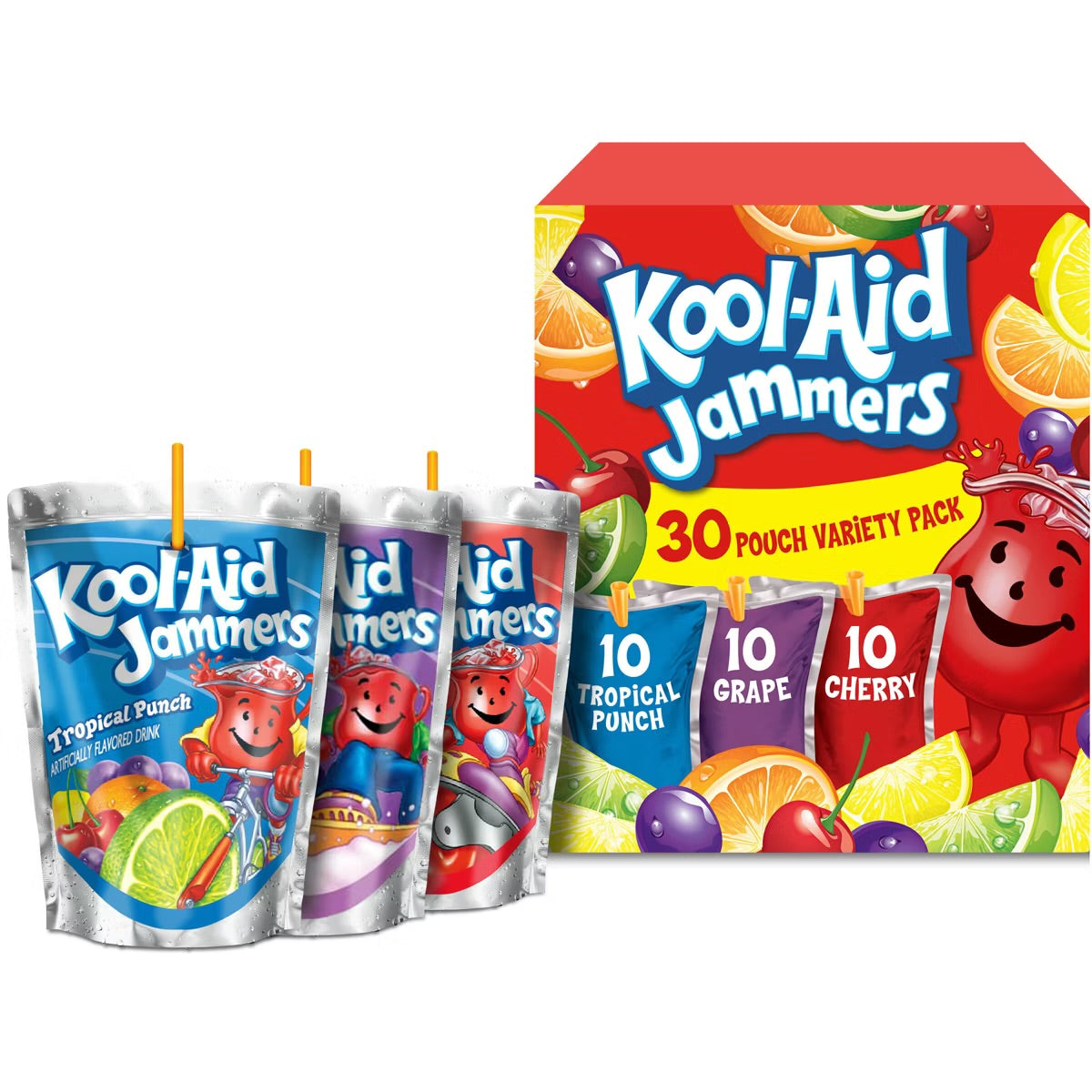 Jammers Variety Pack Juice Boxes - 30pk/6 fl oz Pouches