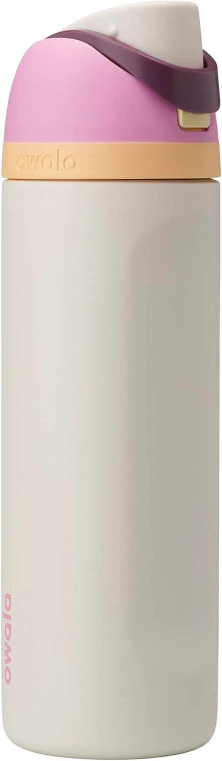 24oz FreeSip Stainless Steel Water Bottle