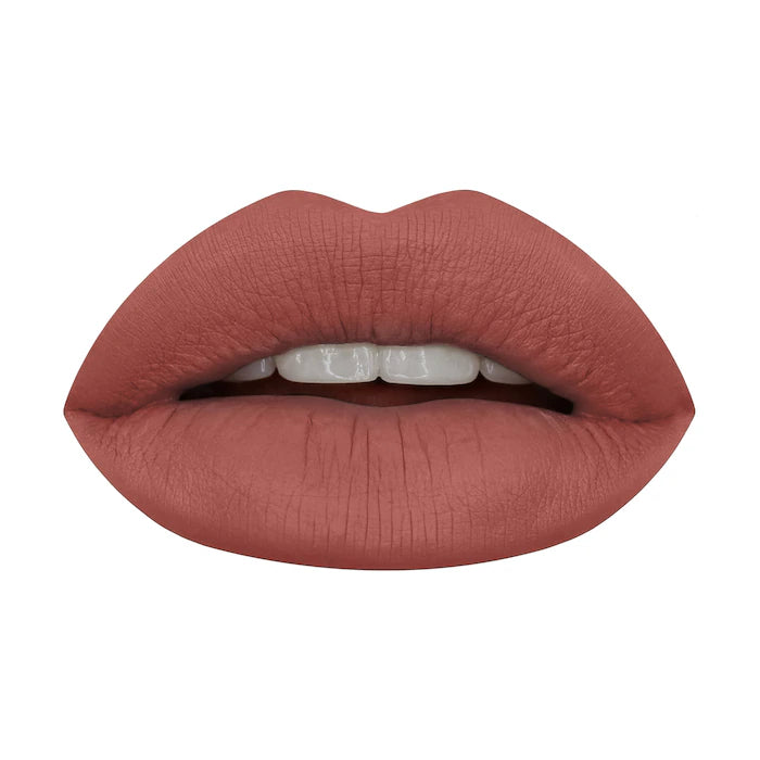 Liquid Matte Ultra-Comfort Transfer-proof Lipstick - Bombshell