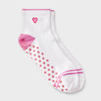 Women's Pilates Ankle Grip Socks - JoyLab‚Ñ¢ Red 4-10