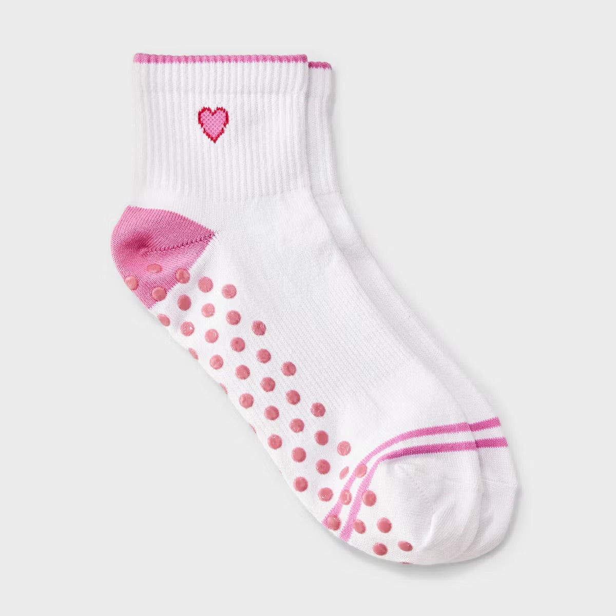 Women's Pilates Ankle Grip Socks - JoyLab‚Ñ¢ Red 4-10