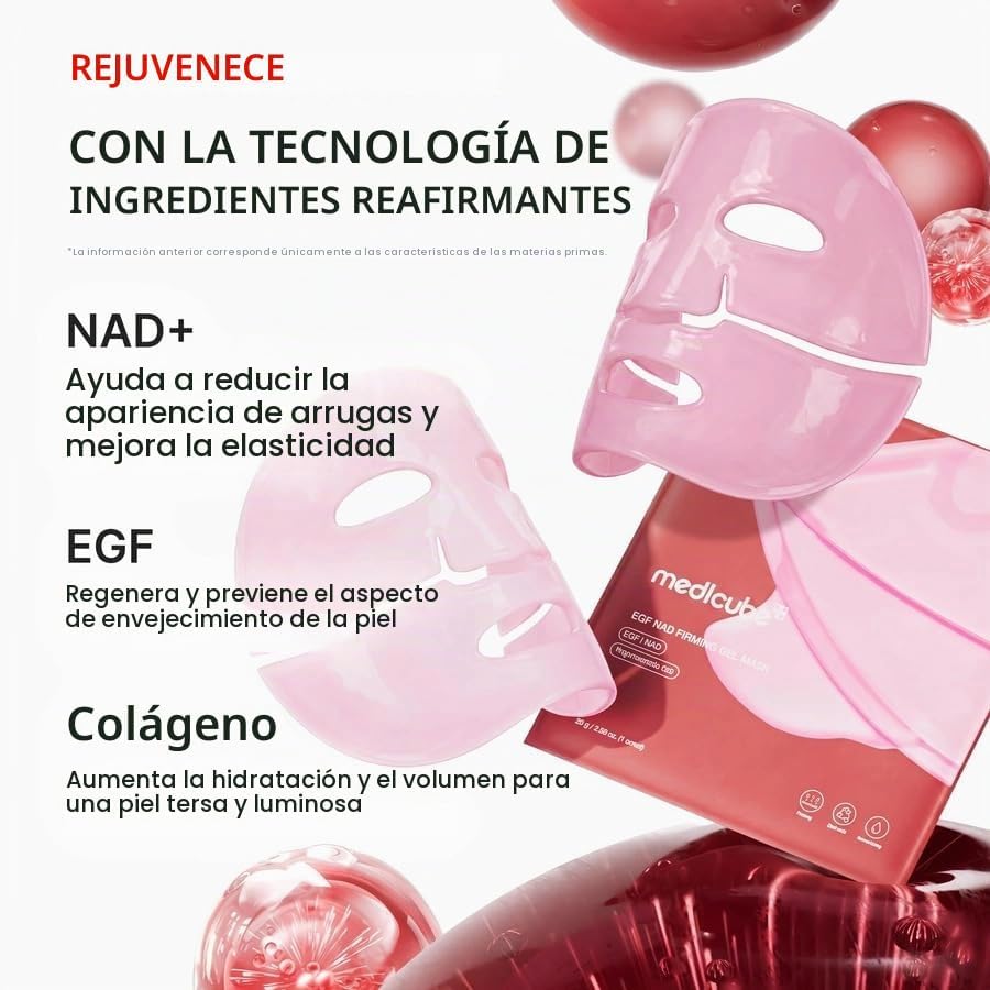 Medicube Gelatin Gel Mask with NAD EGF rea (Individual)