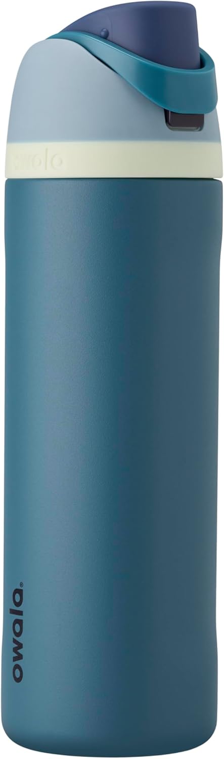 24oz FreeSip Stainless Steel Water Bottle