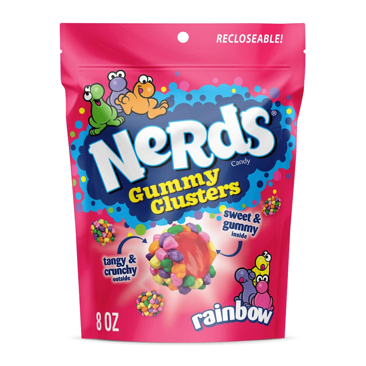 Nerds Candy Gummy Clusters - 8oz - Rainbow