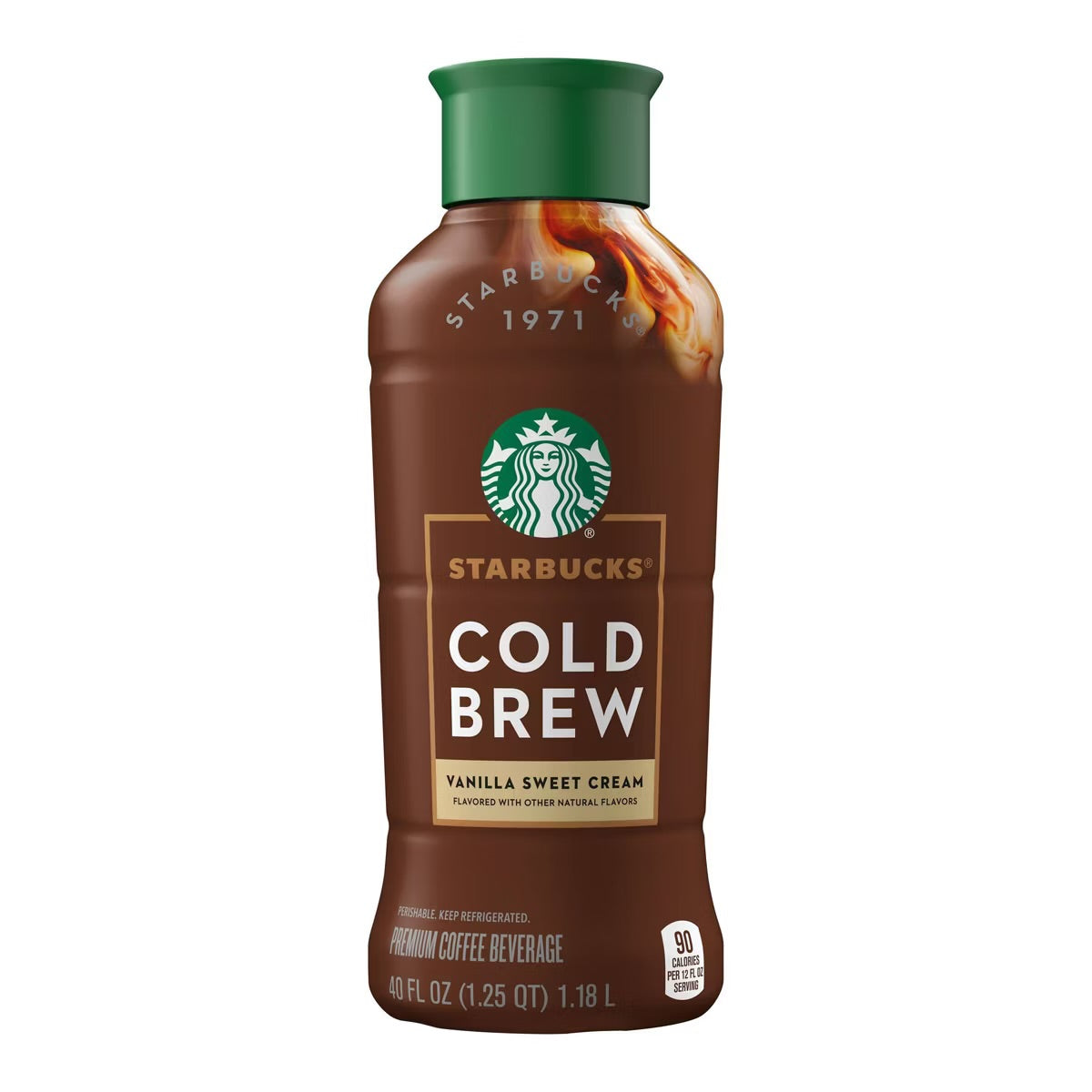 Starbucks Discoveries Vanilla Sweet Cream Cold Brew Coffee - 40 fl oz