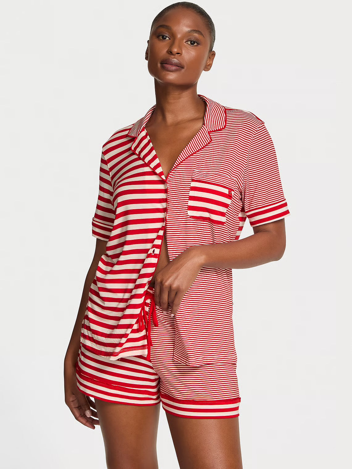 Modal Soft Short Pajama Set - Print