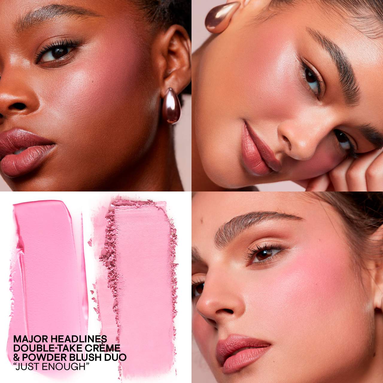 Double-Take Creme & Powder Blush- Just Enough