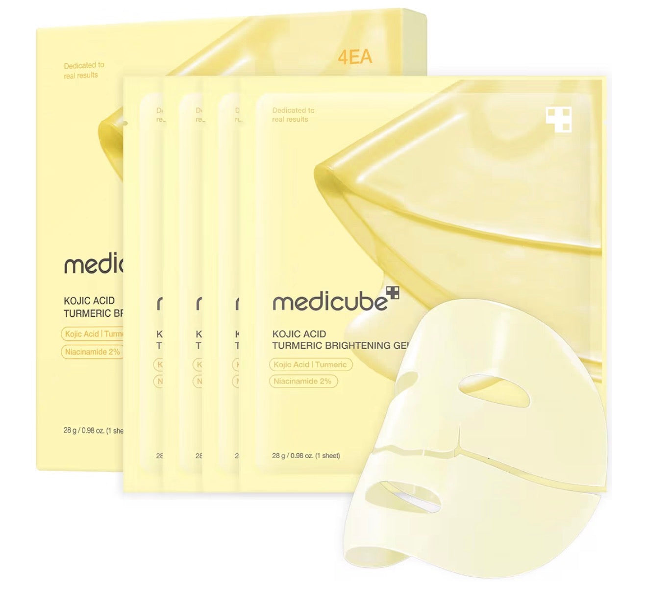 medicube Jelly Gel Mask with Brightening Kojic Acid Turmeric (Individual)