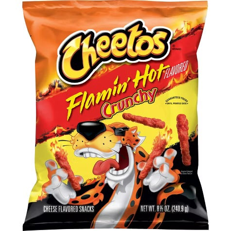 Cheetos Crunchy Flamin Hot Crunchy - 8.5oz