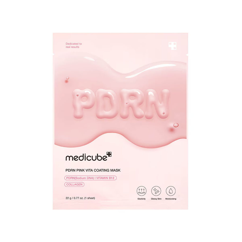 Medicube Salmon DNA PDRN Pink Vita Coating Sheet Mask (Individual)