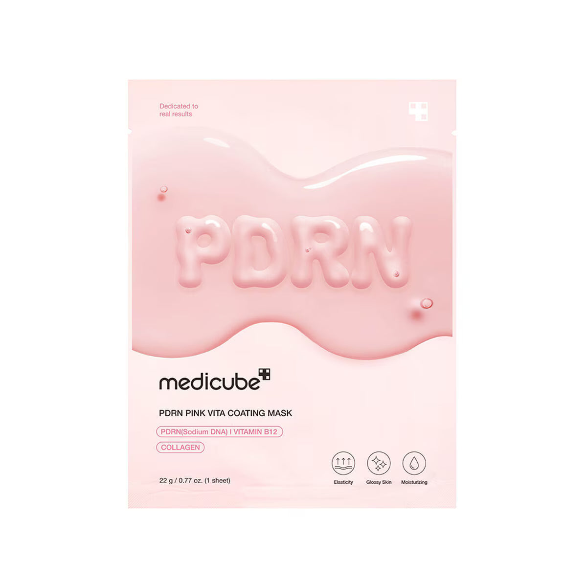 Medicube Salmon DNA PDRN Pink Vita Coating Sheet Mask (Individual)