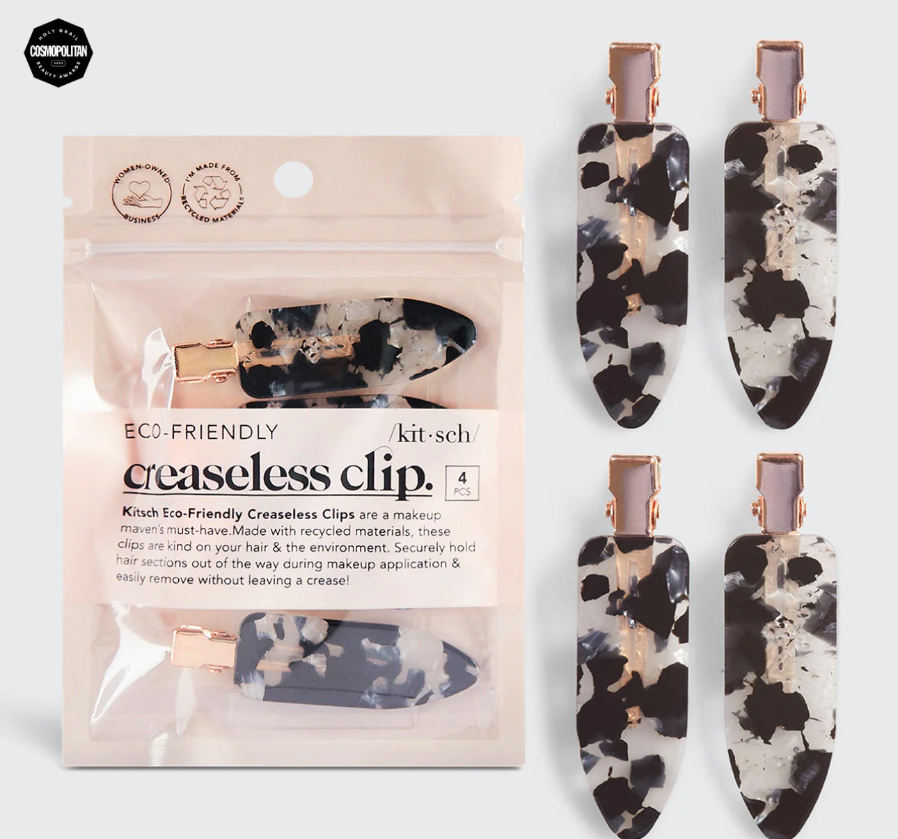 Creaseless Hair Clips 4 Pack