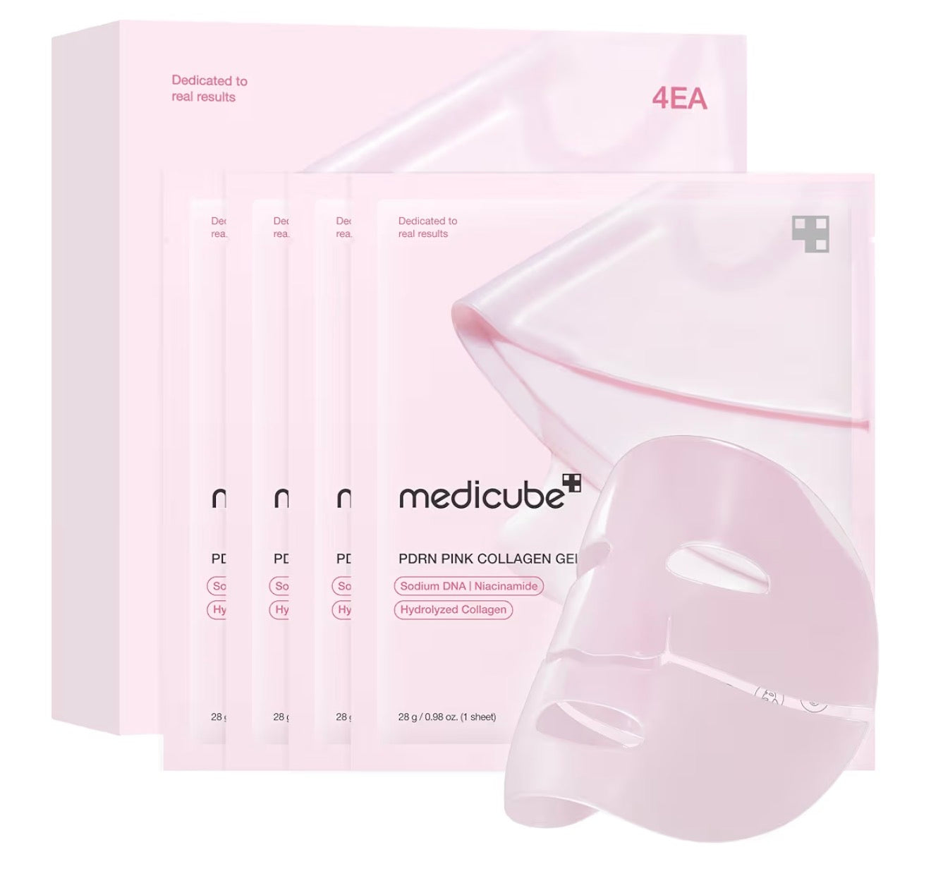 medicube Jelly Gel Mask with Salmon DNA PDRN Pink Collagen (Individual)