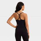 Women's Everyday Soft Cinch Support Tank Top - Black