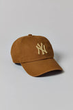 MLB New York Yankees Tonal Logo Dad Hat - Tan