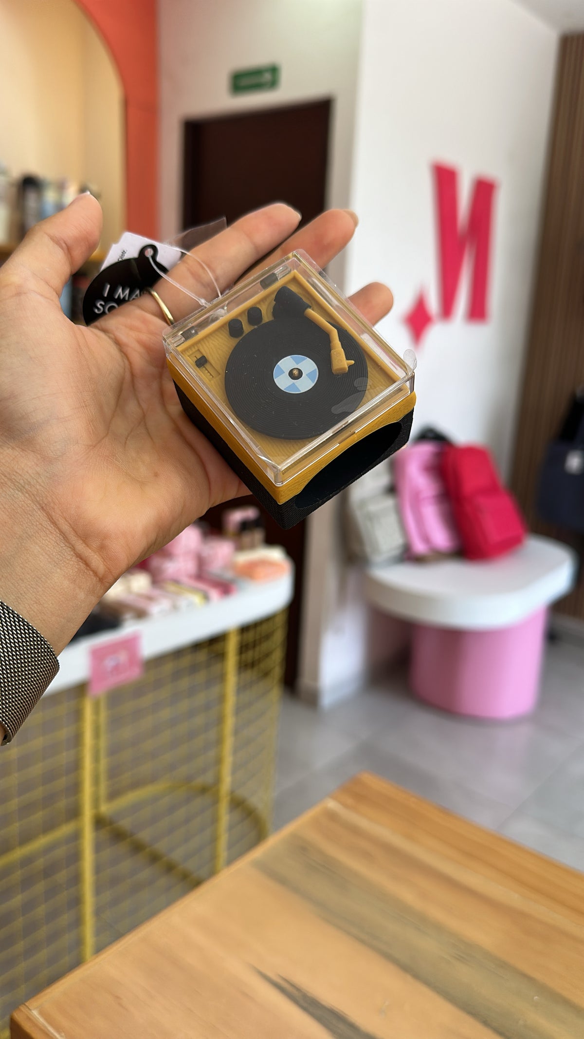 PocketBac Holder - Record Player