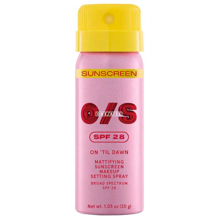 Mini Mattifying Sunscreen Makeup Setting Spray SPF 28