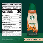 Starbucks Creamer Almond and Oat Milk Caramel Macchiato Coffee Creamer - 28 fl oz