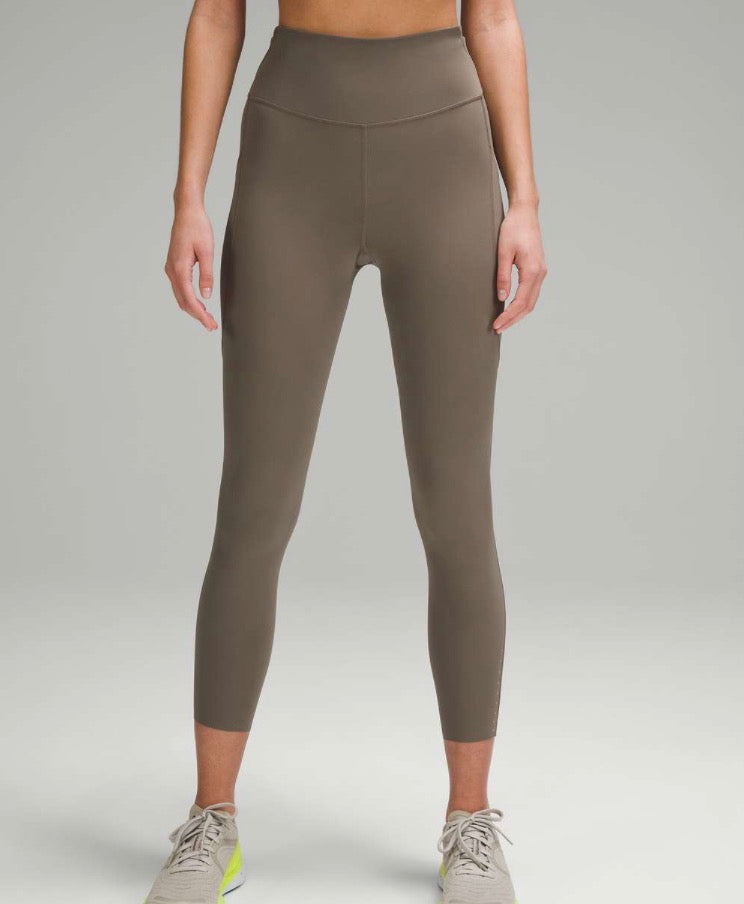 Lululemon Fast and Free High-Rise Tight 25” Pockets