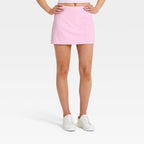 Women's Knit Skort - Light Pink