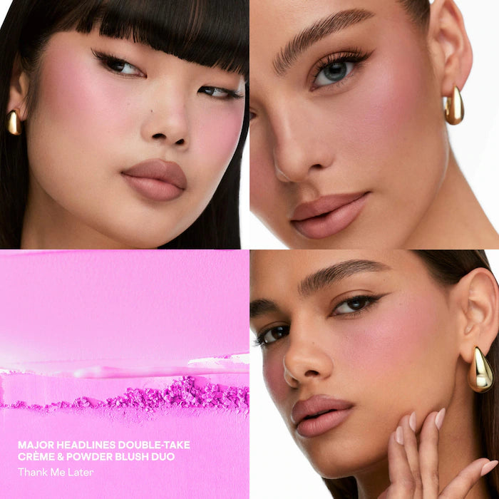 Double-Take Crème & Powder Blush- Thank Me Later