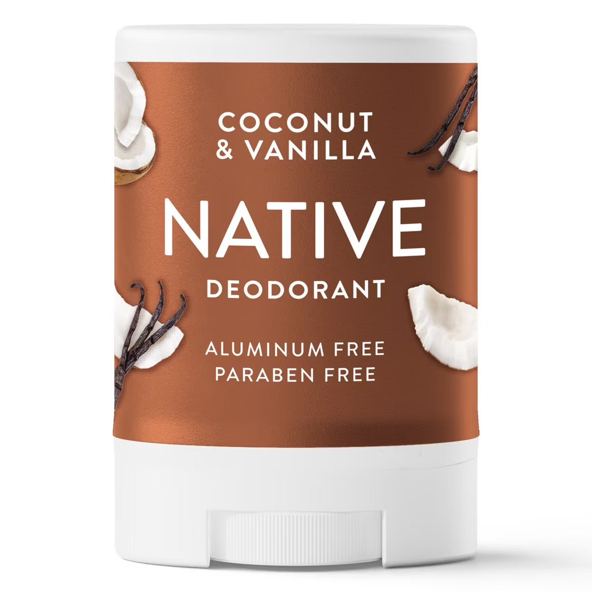 Aluminum Free Travel Size Mini Deodorant - Coconut & Vanilla - 0.5oz