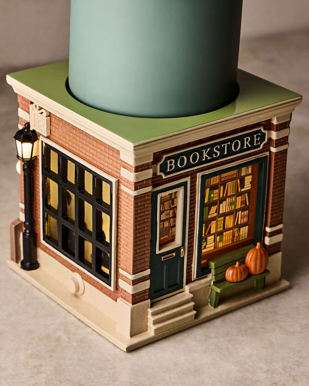 3-Wick Candle Holder - Light-up Coffee Time Pedestal