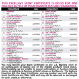 PRE-ORDEN Holiday Perfume Sampler Set w/ Redeemable Voucher