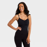 Women's Everyday Soft Cinch Support Tank Top - Black