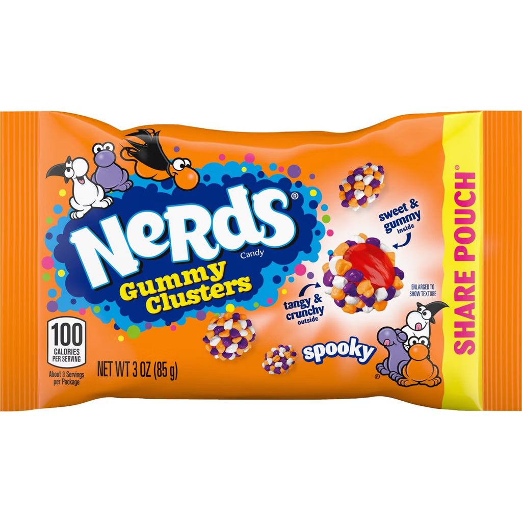 Nerds Halloween Spooky Gummy Clusters Candy - 3oz