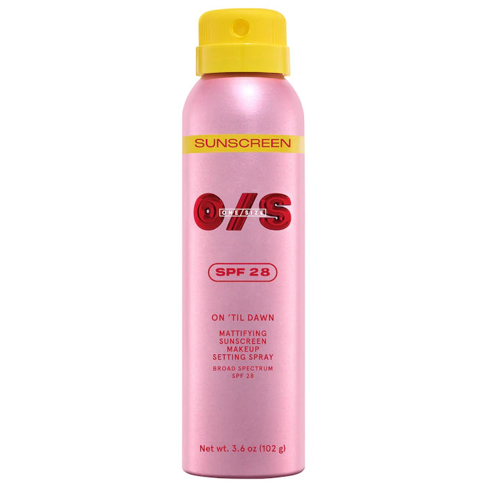 Mattifying Sunscreen Makeup Setting Spray SPF 28