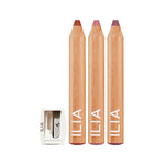 PRE-ORDEN Mini Lip Sketch Trio - Long-Wear Lipstick + Lipliner Crayons