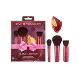 Mini Make Up Brush And Sponge Gift Set - 4ct