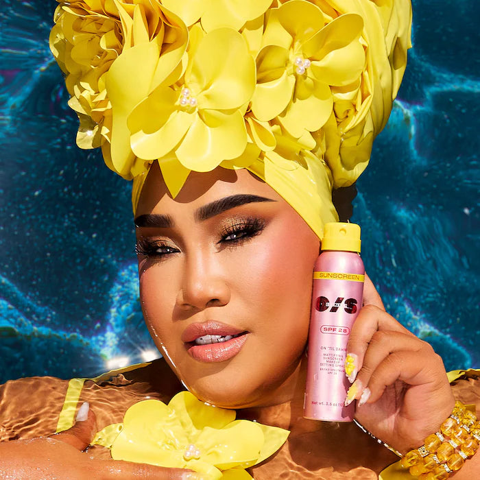 Mattifying Sunscreen Makeup Setting Spray SPF 28